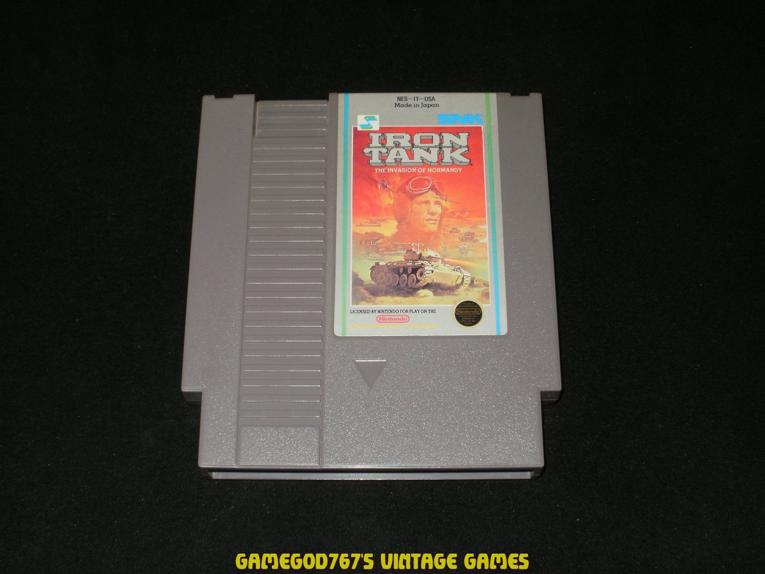 Iron Tank Nintendo NES