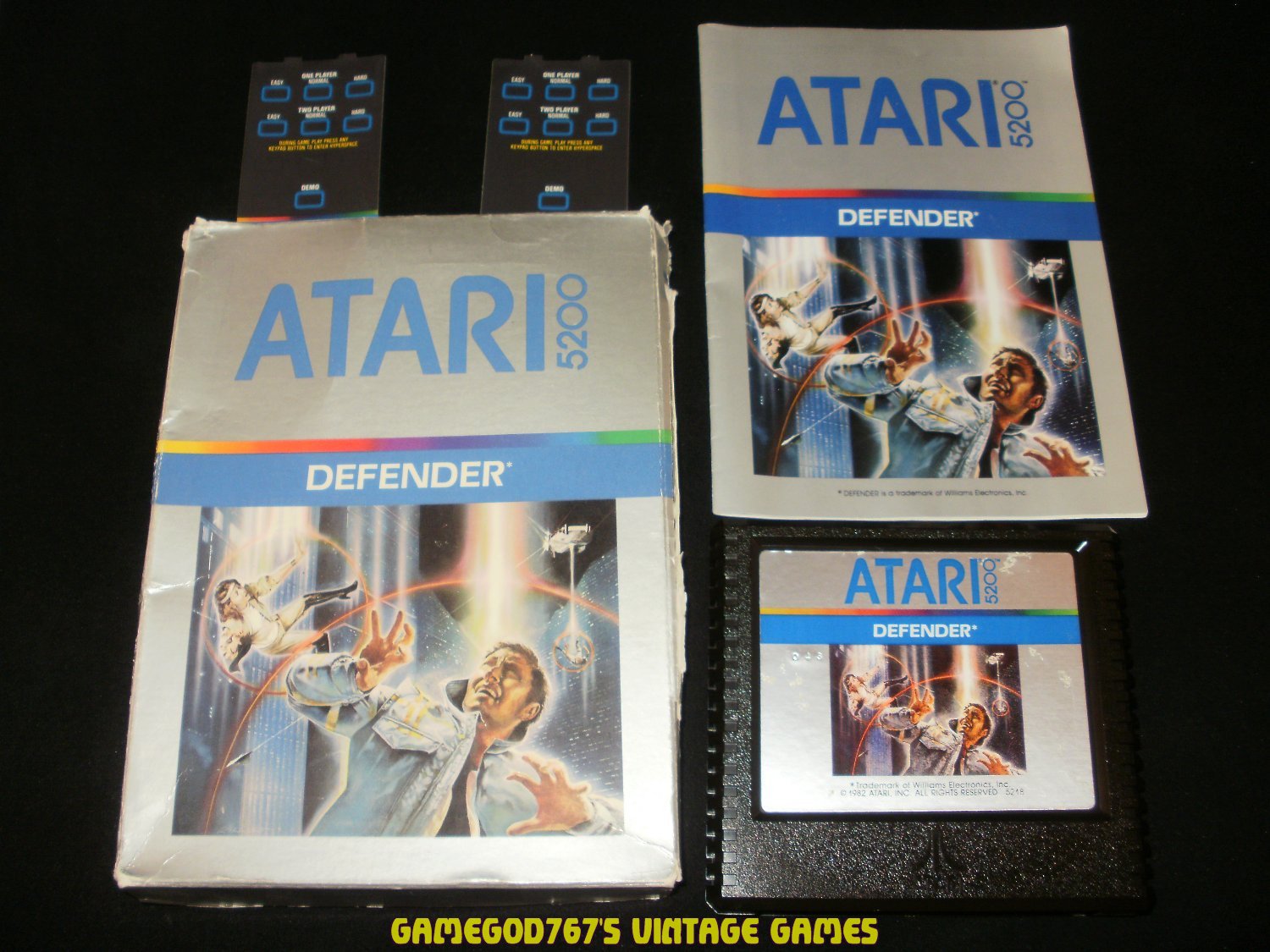 Defender - Atari 5200 - Complete CIB