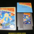 To the Earth - Nintendo NES - With Manual & New Custom Case