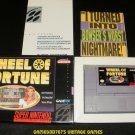 Wheel of Fortune - SNES Super Nintendo - With Box
