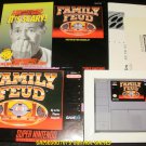 Family Feud - SNES Super Nintendo - Complete CIB