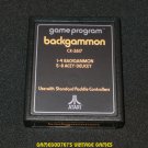Backgammon - Atari 2600 - 1979 Text Label Release