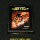 Night Driver - Atari 2600 - 1981 Picture Label Version Night Driver - Atari 2600 - 1981 Picture Label Version