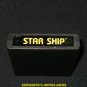 Star Ship - Atari 2600 - 1982 Alternate Text Label Version