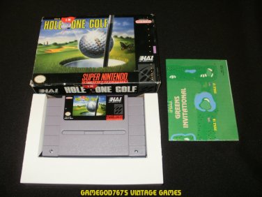 HAL's Hole In One Golf Super Nintendo Video Game SNES, 49% OFF
