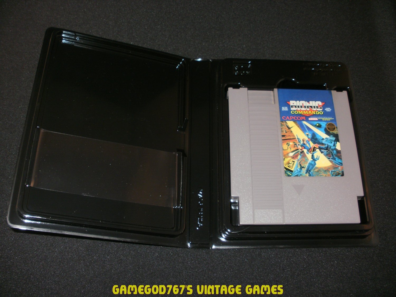 Bionic Commando Nintendo NES With New Bit Box Case
