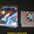 Destination Earthstar - Nintendo NES - With New Bit Box Case