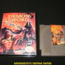 Demon Sword - Nintendo NES - With New Bit Box Case