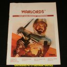 Warlords - Atari 2600 - Manual Only