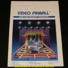 Video Pinball - Atari 2600 - Manual Only