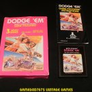 Dodge 'Em - Atari 2600 - Complete CIB