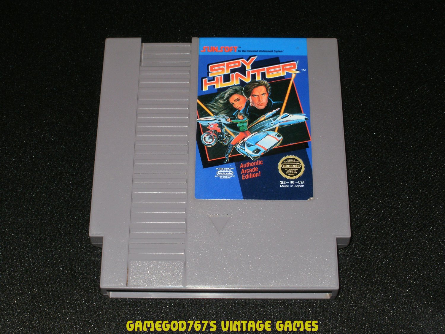 Spy Hunter - Nintendo NES - 5 Screw 1987 Version