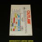 Outlaw - Atari 2600 - 1978 Manual Only