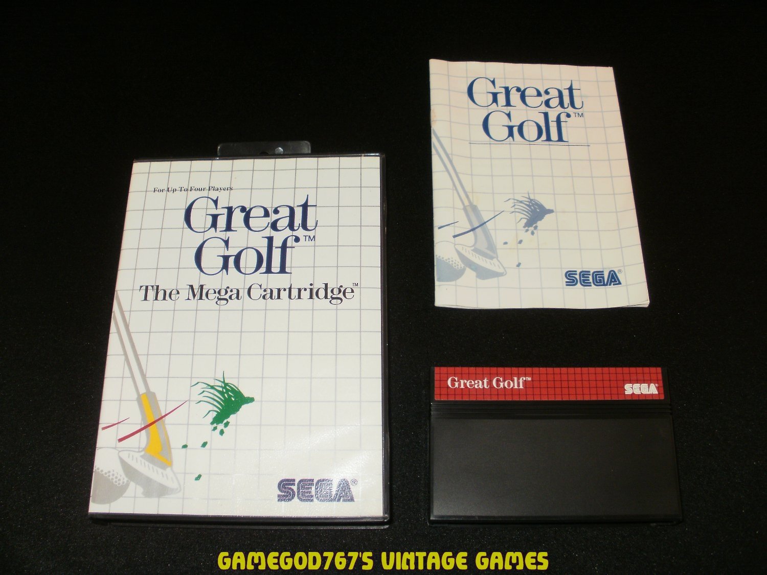 Great Golf - Sega Master System - Complete CIB