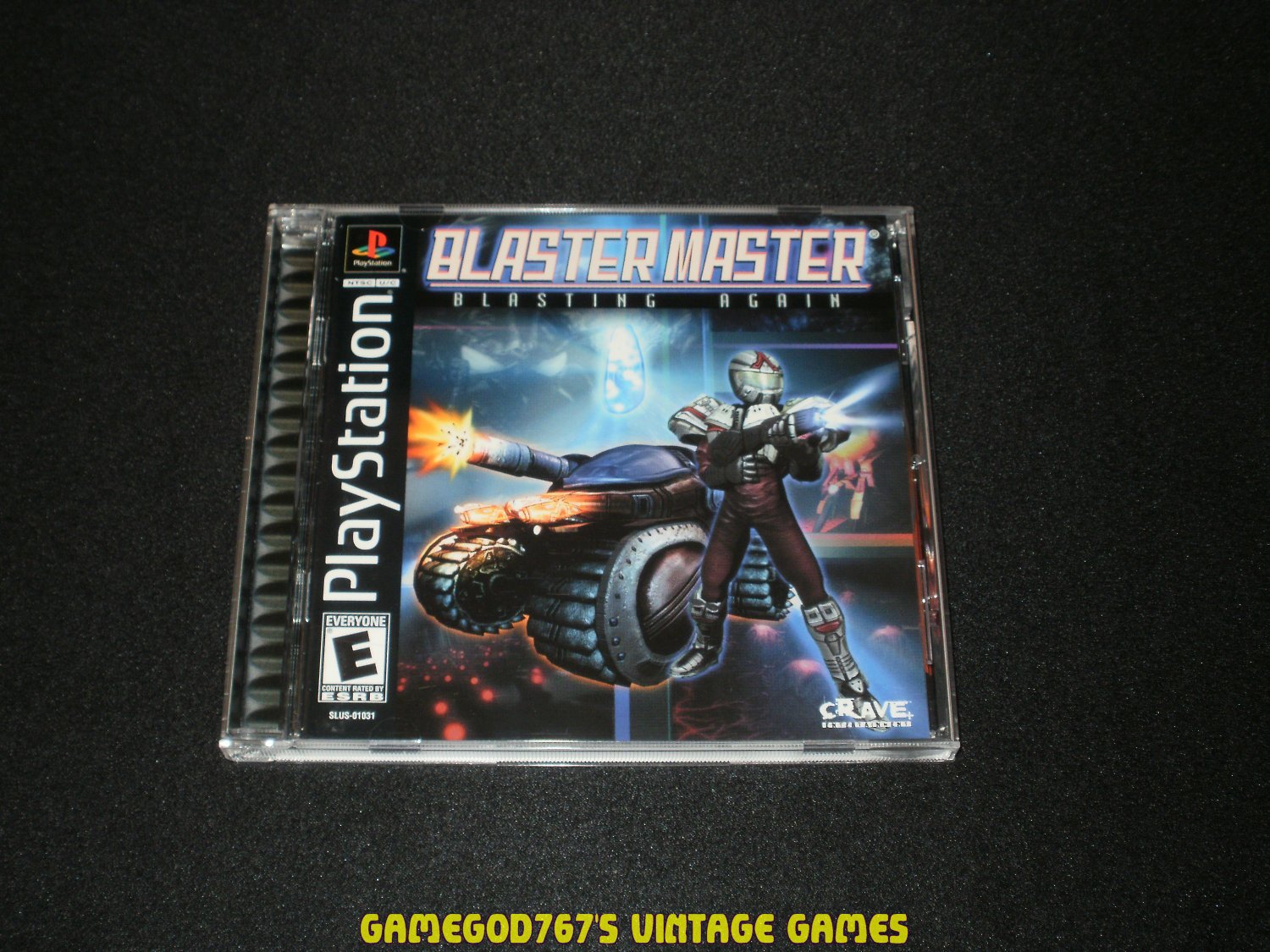 Blaster Master Blasting Again - Sony PS1 - Complete CIB