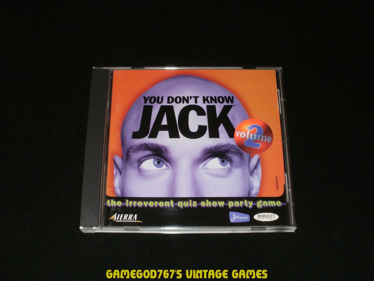 You Don't Know Jack Volume 2 - IBM PC - 1996 Berkeley Systems - Complete CIB