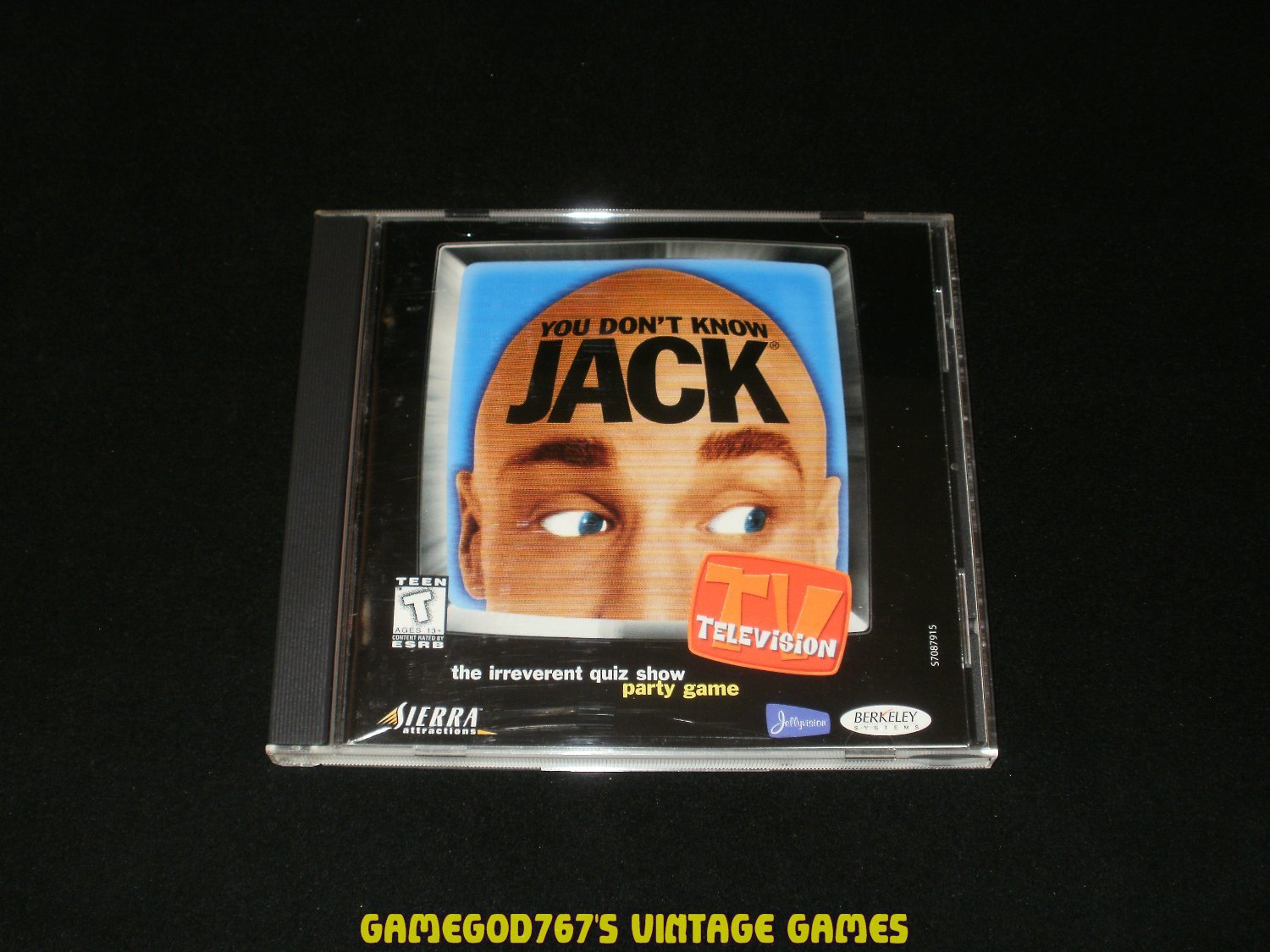You Don't Know Jack Television - IBM PC - 1997 Sierra - Complete CIB