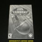 Sub Command - IBM PC - 2001 Manual Only