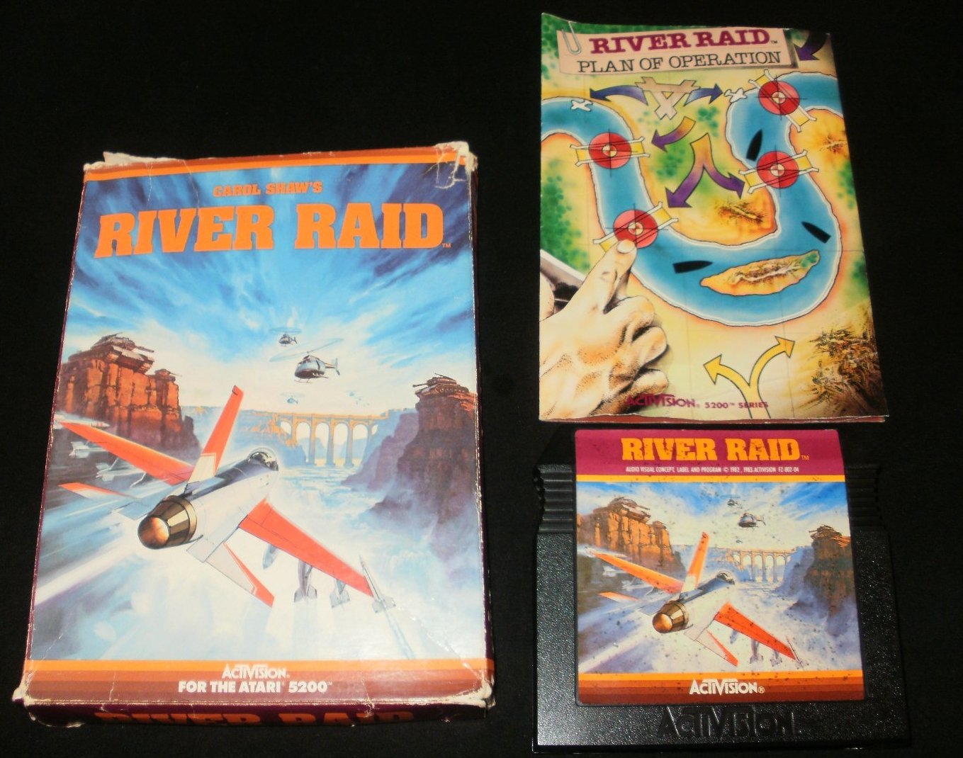 river raid atari 5200