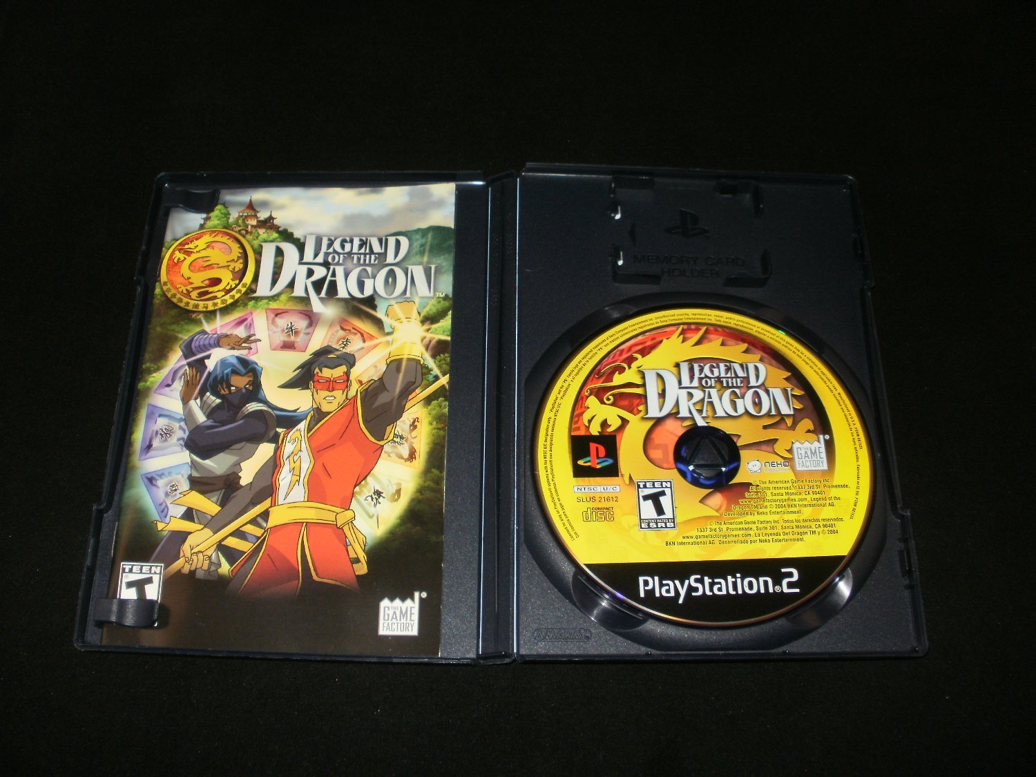 Legend Of The Dragon - Sony Ps2 - Complete Cib