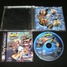 Crash Bandicoot Warped - Sony PS1 - Complete CIB - Rare Black Label 1998 Release