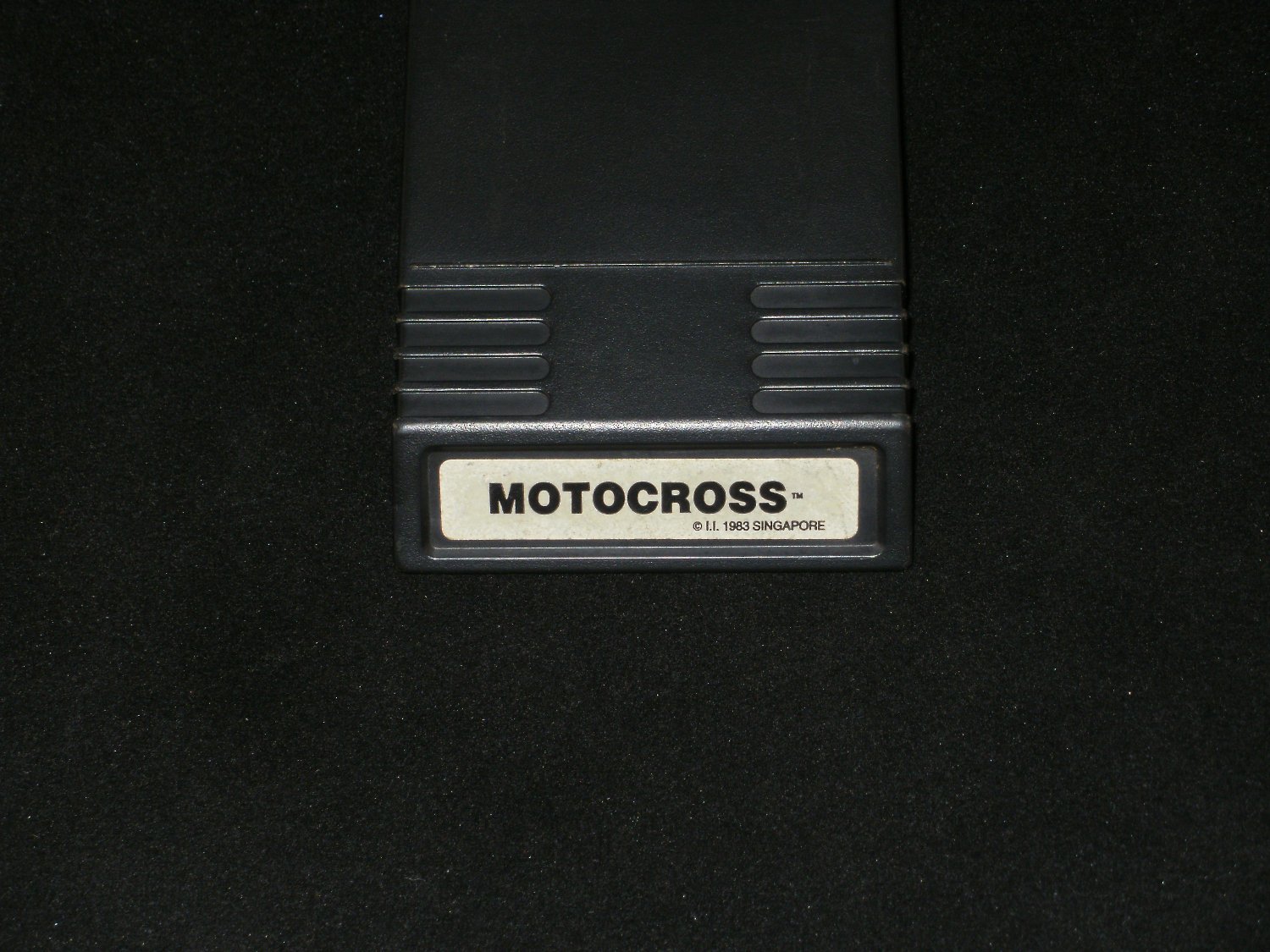 Motocross - Mattel Intellivision - White Label