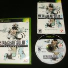 Metal Gear Solid 2 Substance - Xbox - Complete CIB