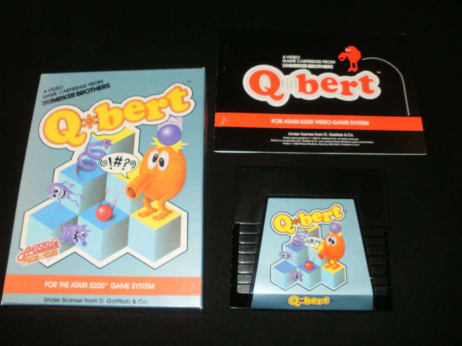 Qbert - Atari 5200 - Complete CIB
