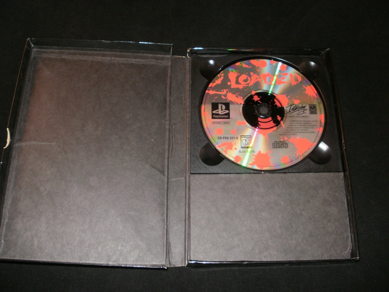 Loaded - Sony PS1 - With Case - Long Box Cardboard 1995 Release