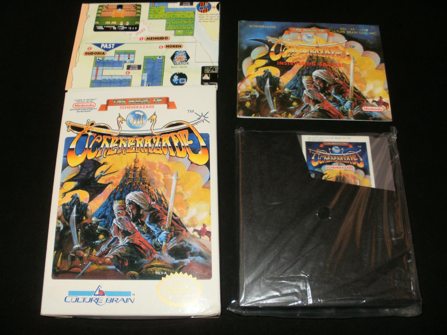 Magic of Scheherazade - Nintendo NES - Complete CIB