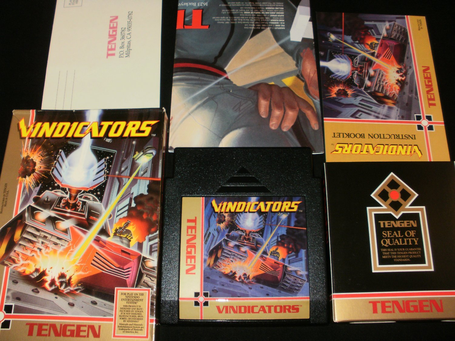Vindicators - Nintendo NES - Complete CIB