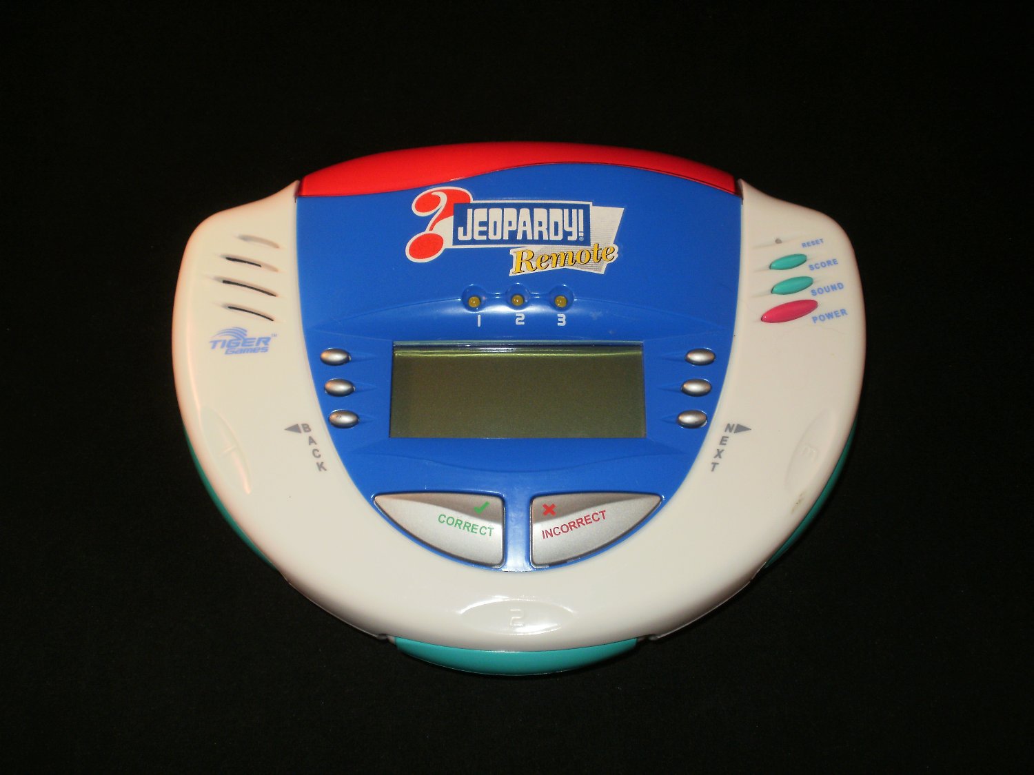 Jeopardy Remote - Tiger Electronics 2002 Handheld