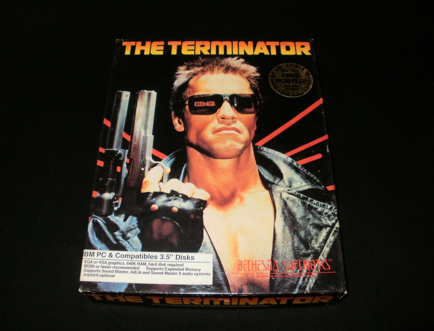 terminator pc game 1990