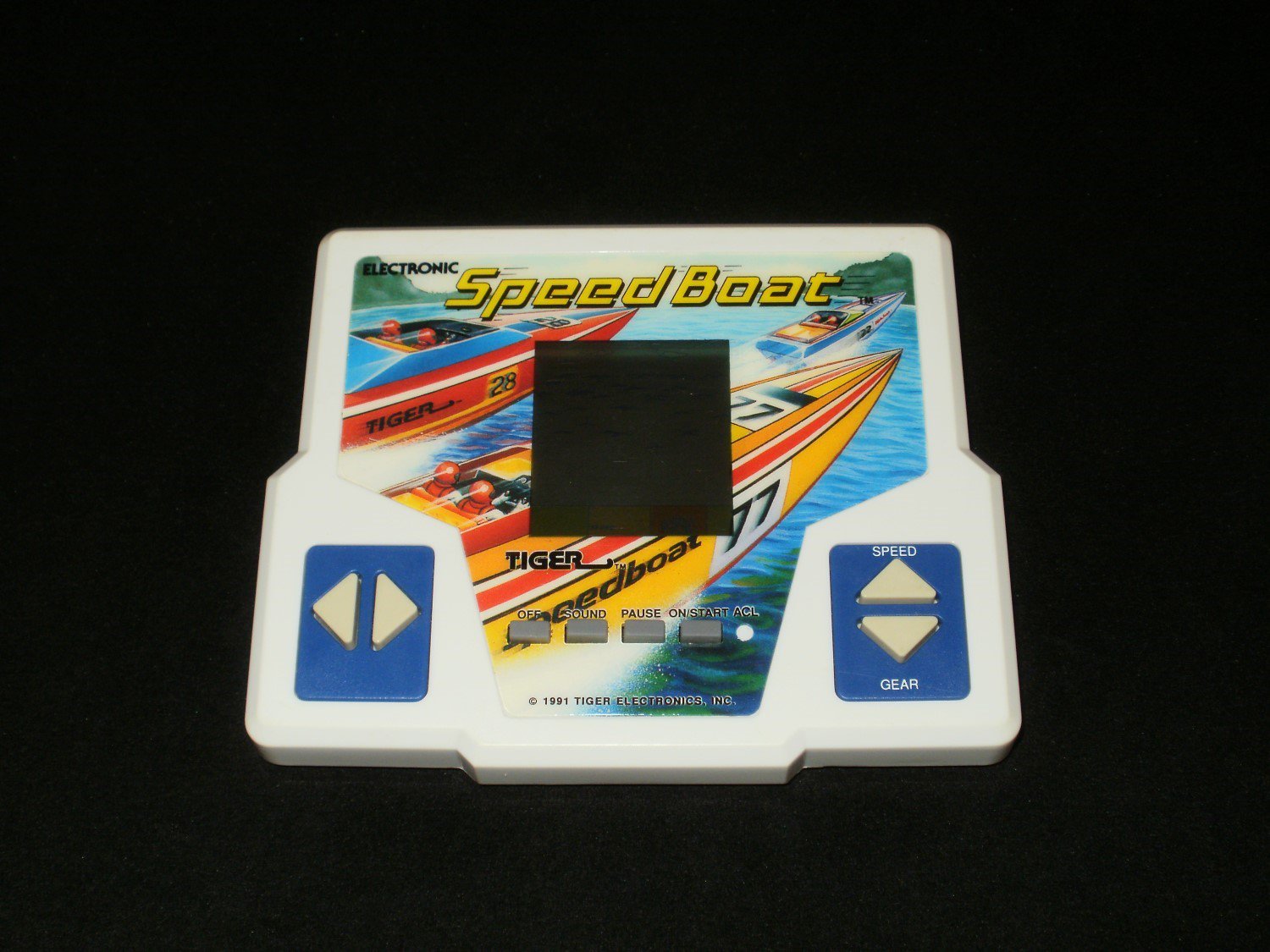 Speed Boat - Vintage Handheld - Tiger Electronics 1991 - Refurbished