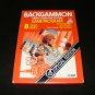 Backgammon - Atari 2600 - Brand New Factory Sealed - 1986 Rerelease Version