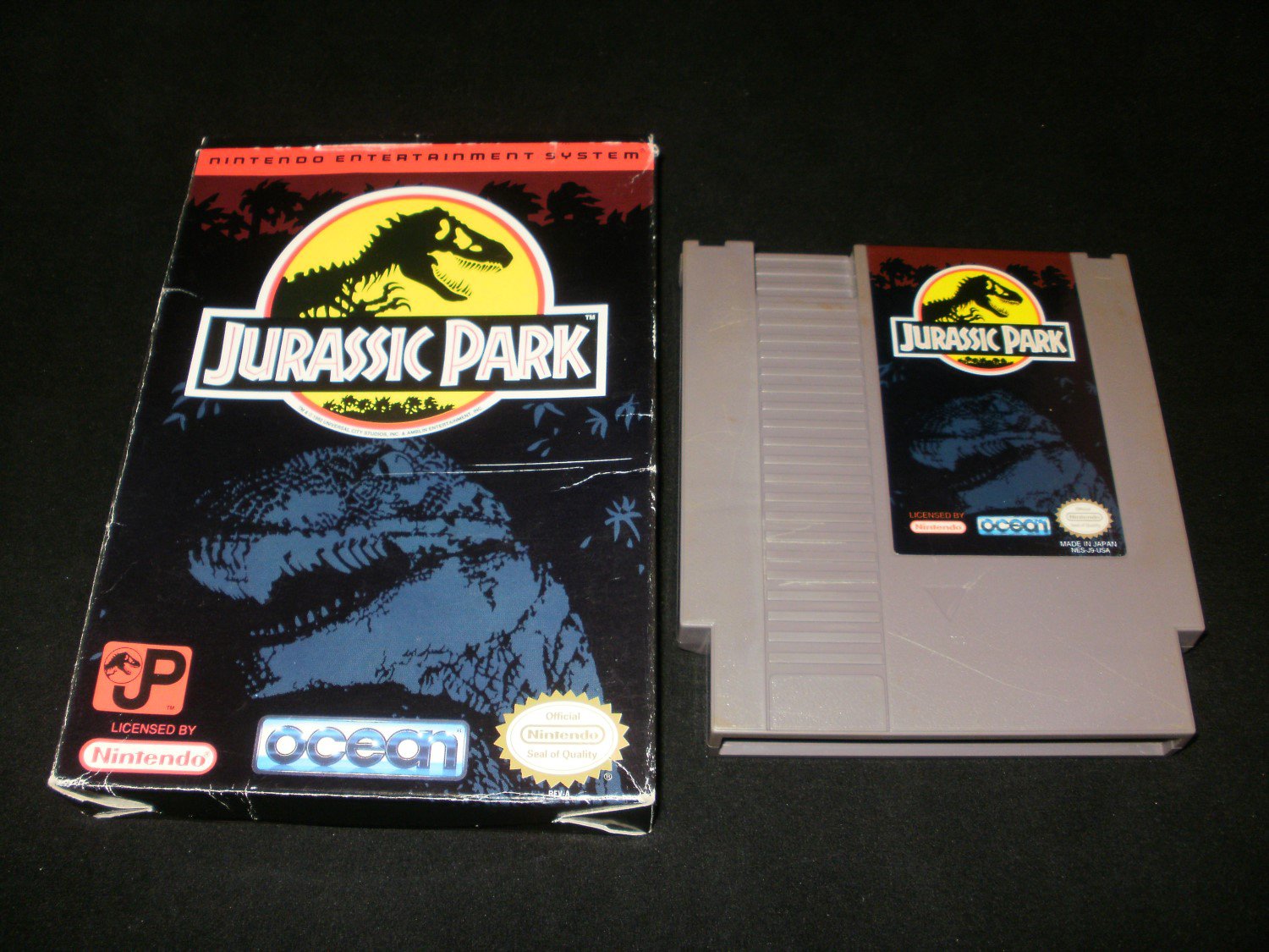 Jurassic Park - Nintendo NES - With Box