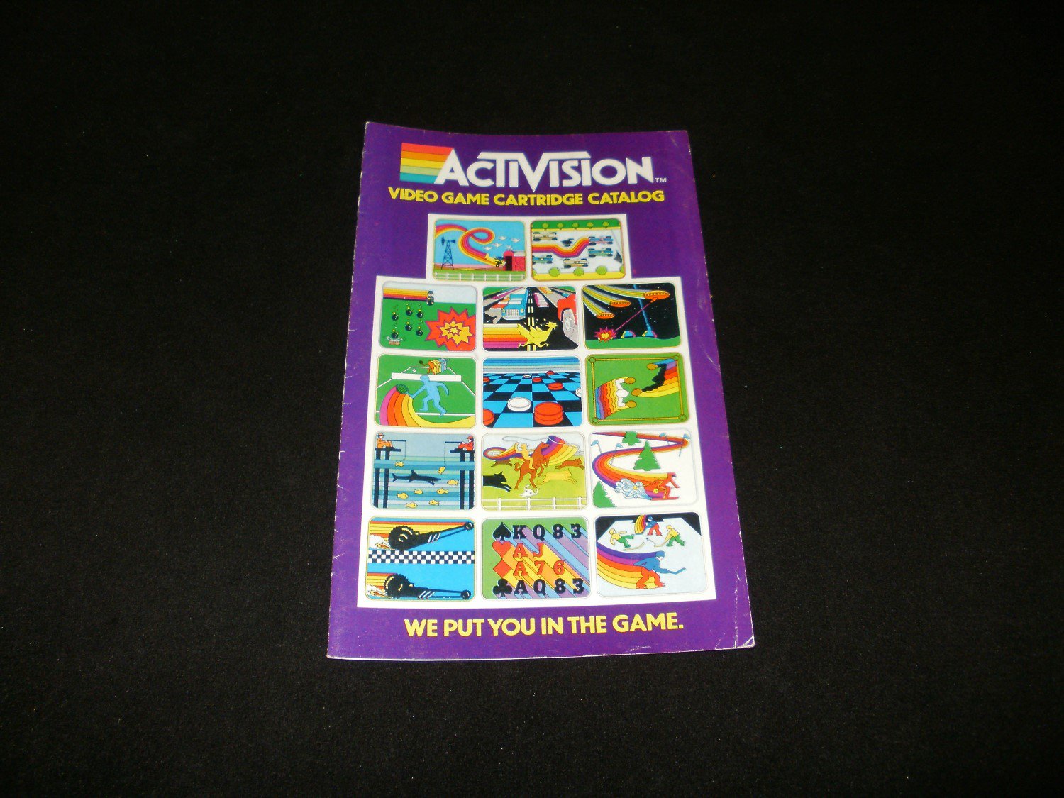 Activision Game Catalog - Atari 2600 - AG94008 1982 Version
