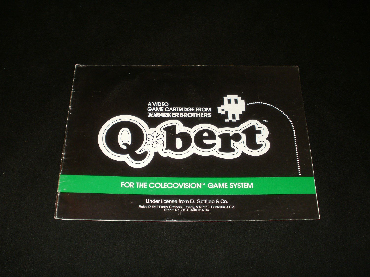 Qbert - ColecoVision - Manual Only