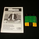 Ken Uston's Blackjack Poker - ColecoVision - Manual & Overlay Only