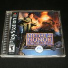 Medal of Honor Underground - Sony PS1 - Complete CIB - 2000 Black Label Release Medal of Honor Underground - Sony PS1 - Complete CIB - 2000 Black Label Release