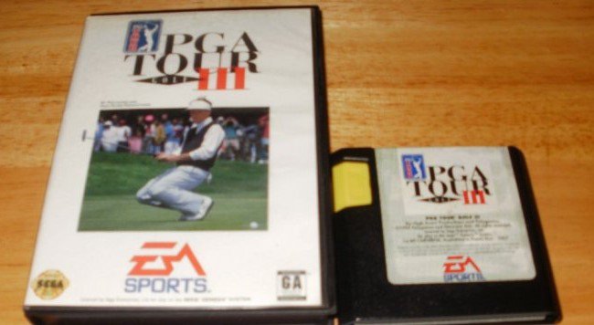 Pga Tour Golf 3 Sega Genesis With Box 1259