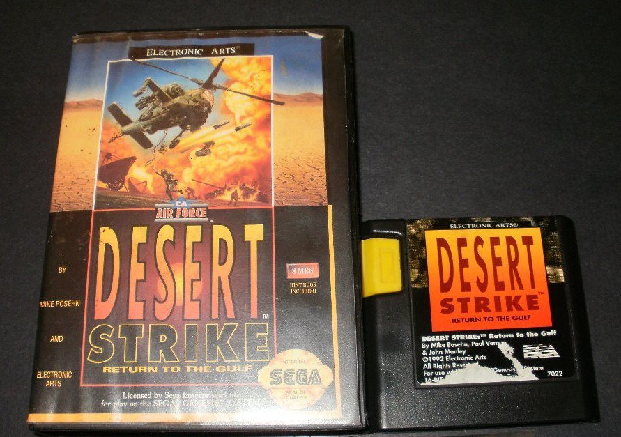 Desert strike sega прохождение