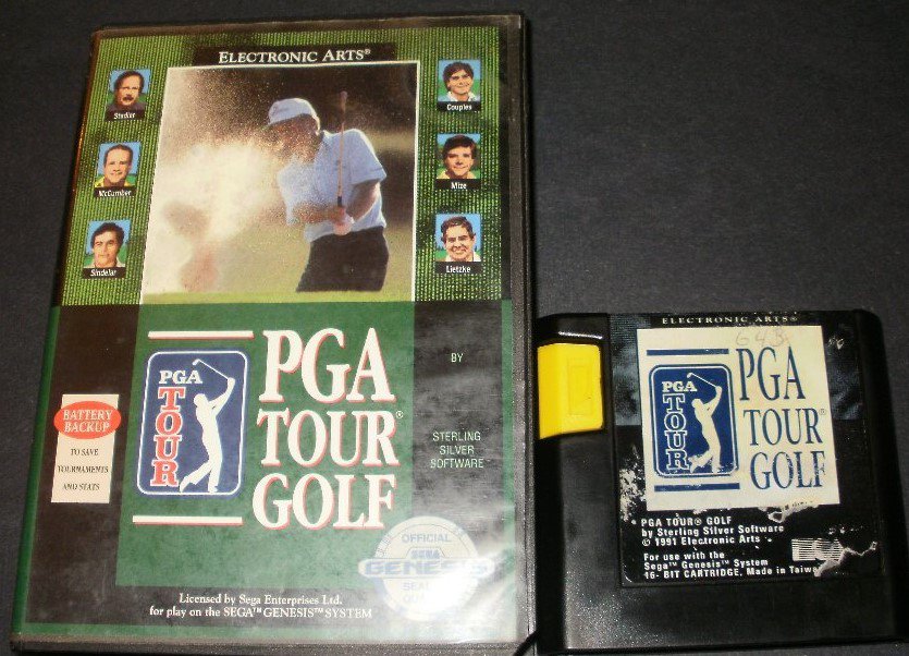 PGA Tour Golf - Sega Genesis - With Box