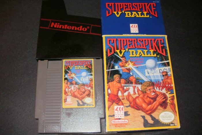 Super Spike V'Ball - Nintendo NES - Complete