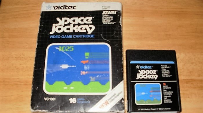 Space Jockey - Atari 2600 - With Original Box