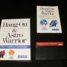 Hang On & Astro Warrior - Sega Master System - Complete CIB