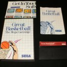 Great Basketball - Sega Master System - Complete CIB