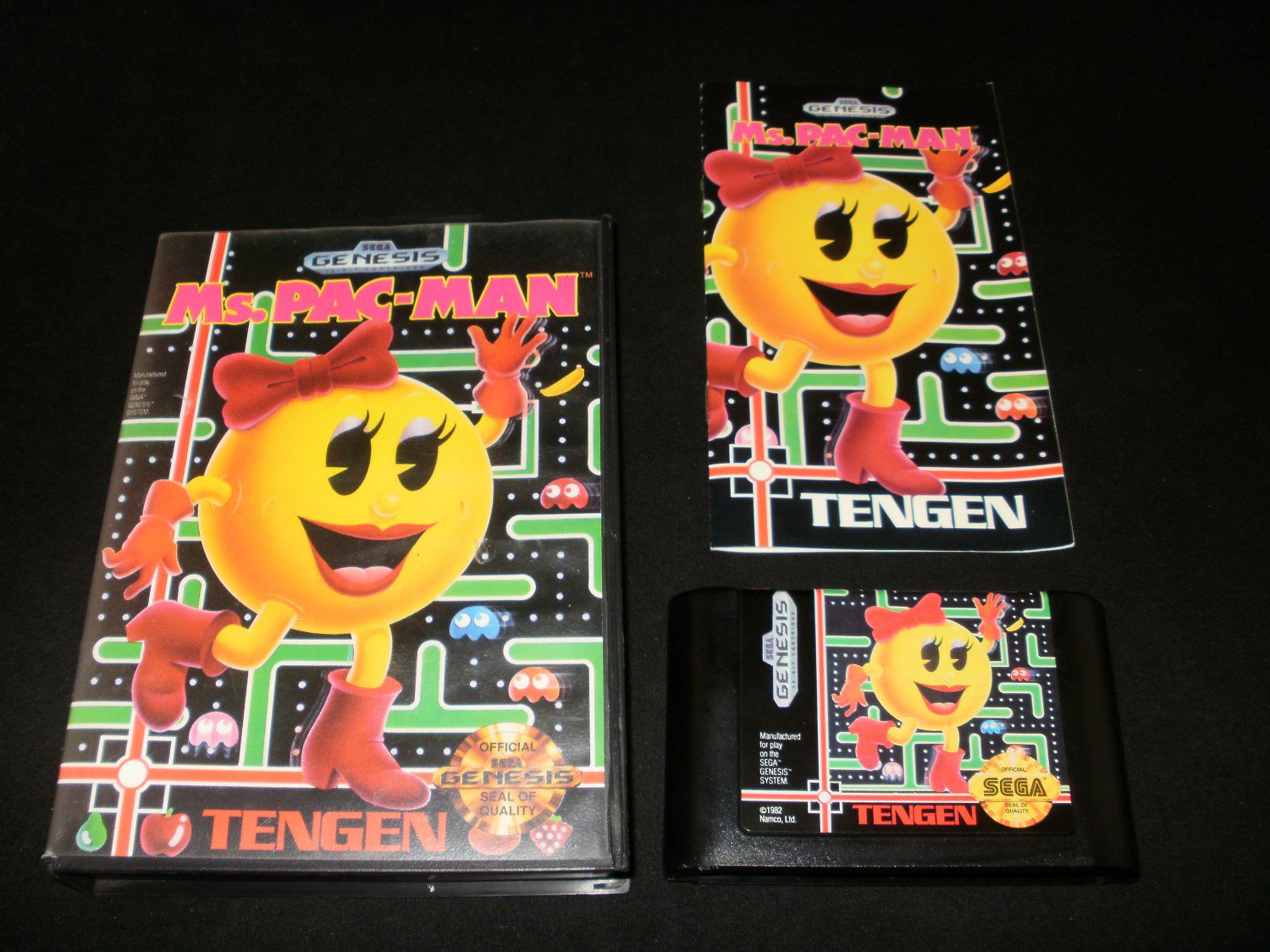 Ms. Pac-Man - Sega Genesis - Complete CIB