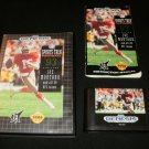 NFL Sports Talk Football 93 Starring Joe Montana - Sega Genesis - Complete CIB