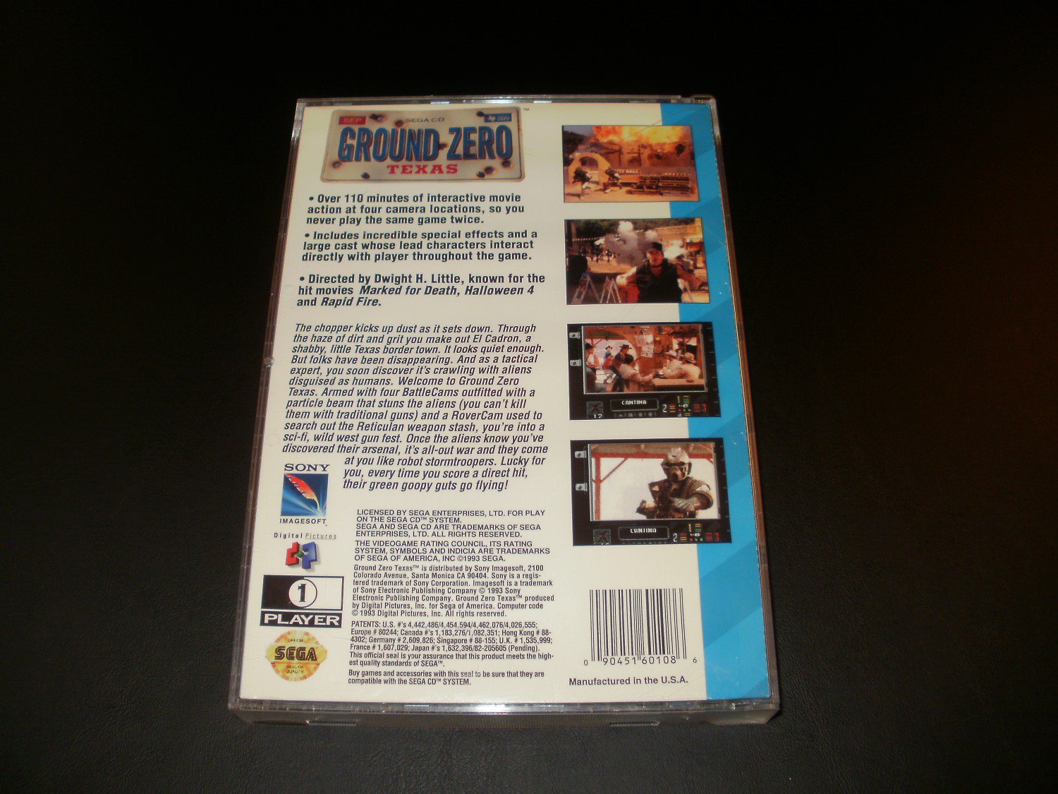 Ground Zero Texas - Sega CD - Complete CIB